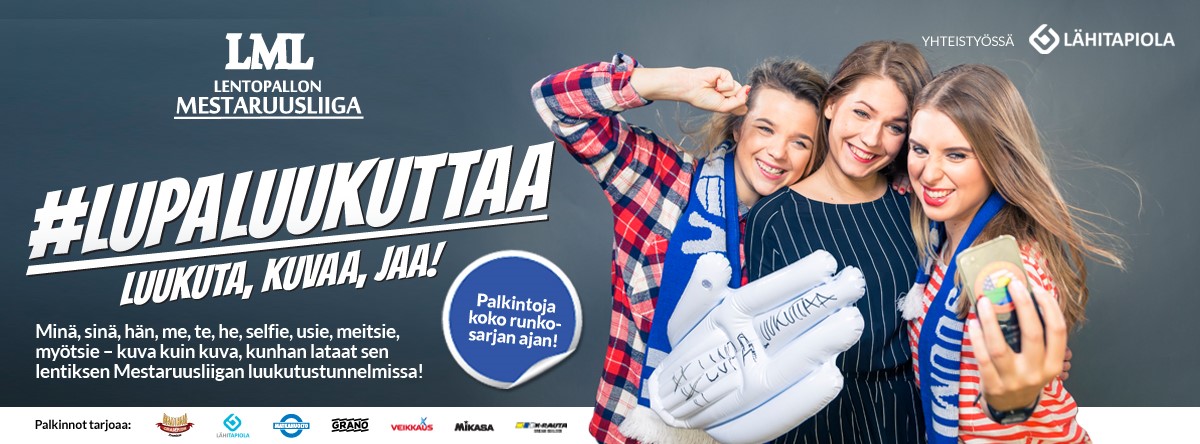 #LupaLuukuttaa - Lentopallo antaa parhaat elämykset katsomossa!