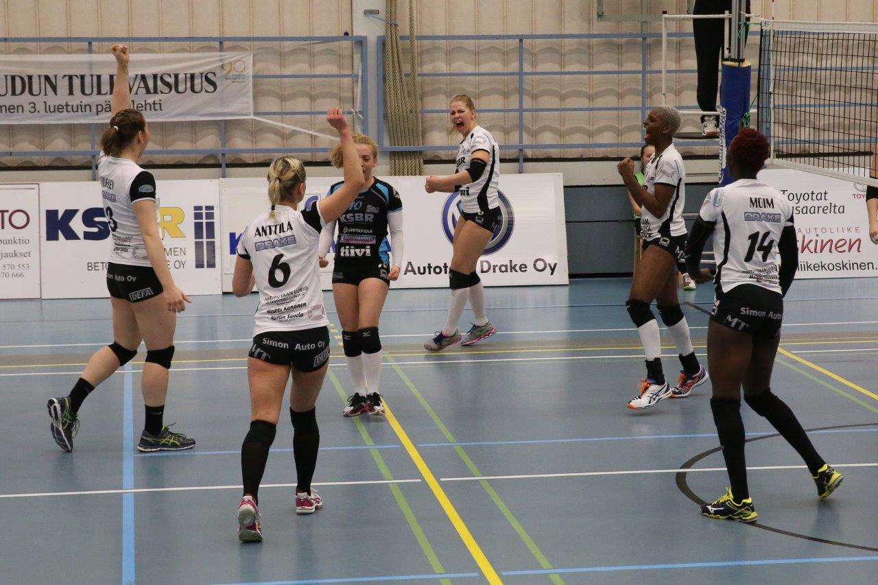 Woman Volley jyräytti toisen vierasvoiton