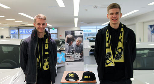 Lankinen ja Kaislasalo LEKA Volleyn riveihin