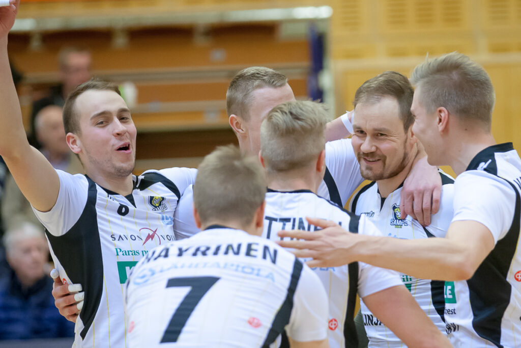 Sampo Volleyn voittoputki jatkuu - Isku kova Rovaniemellä