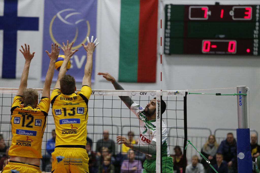 Viisi suomalaisjoukkuetta edelleen CEV Cupissa mukana