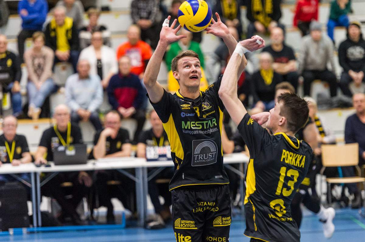 LEKA Volleyn vastarinta mureni Kokkolassa