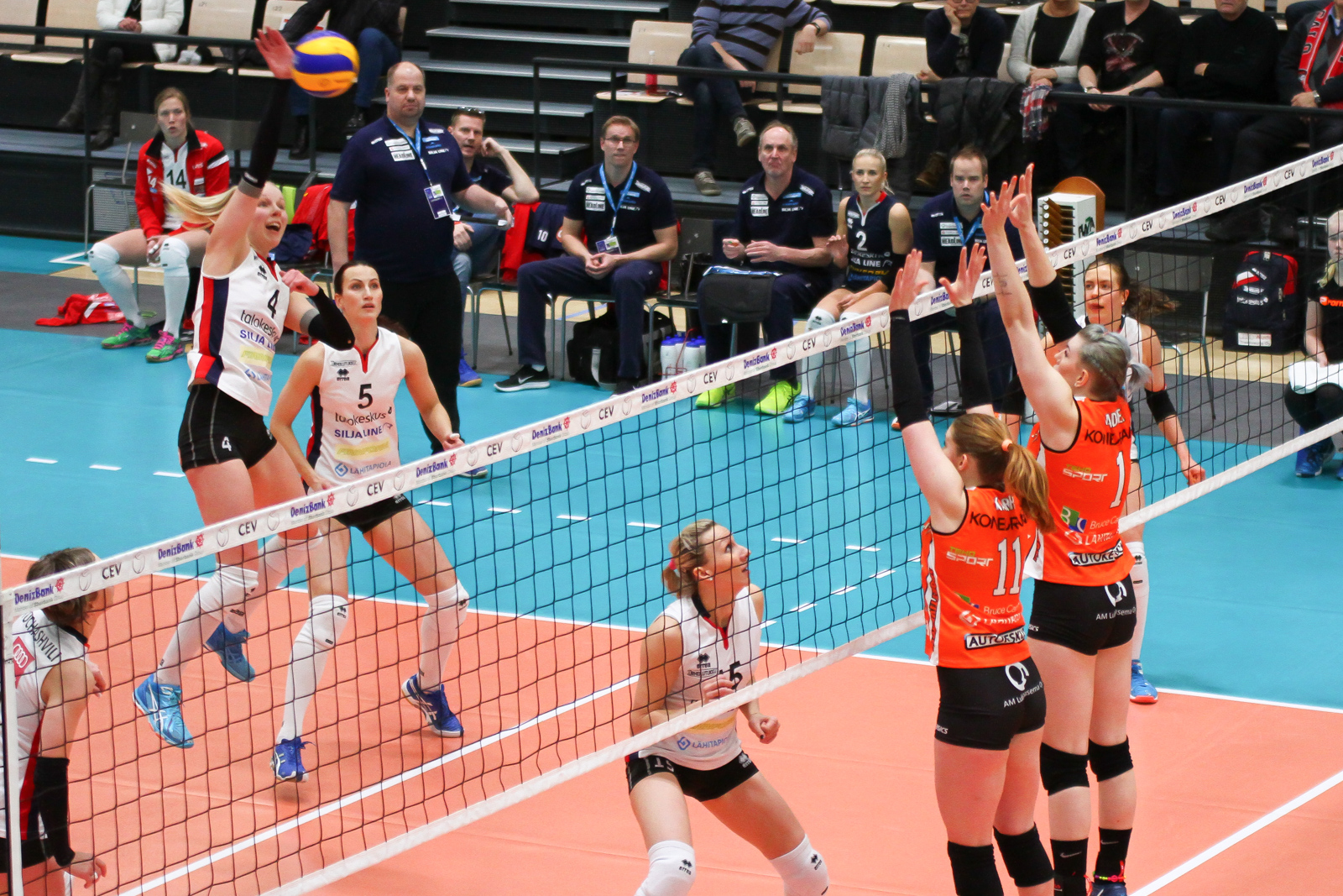 Loistokas HPK jätti LP Salon erävoitoitta kotonaan CEV Cupissa