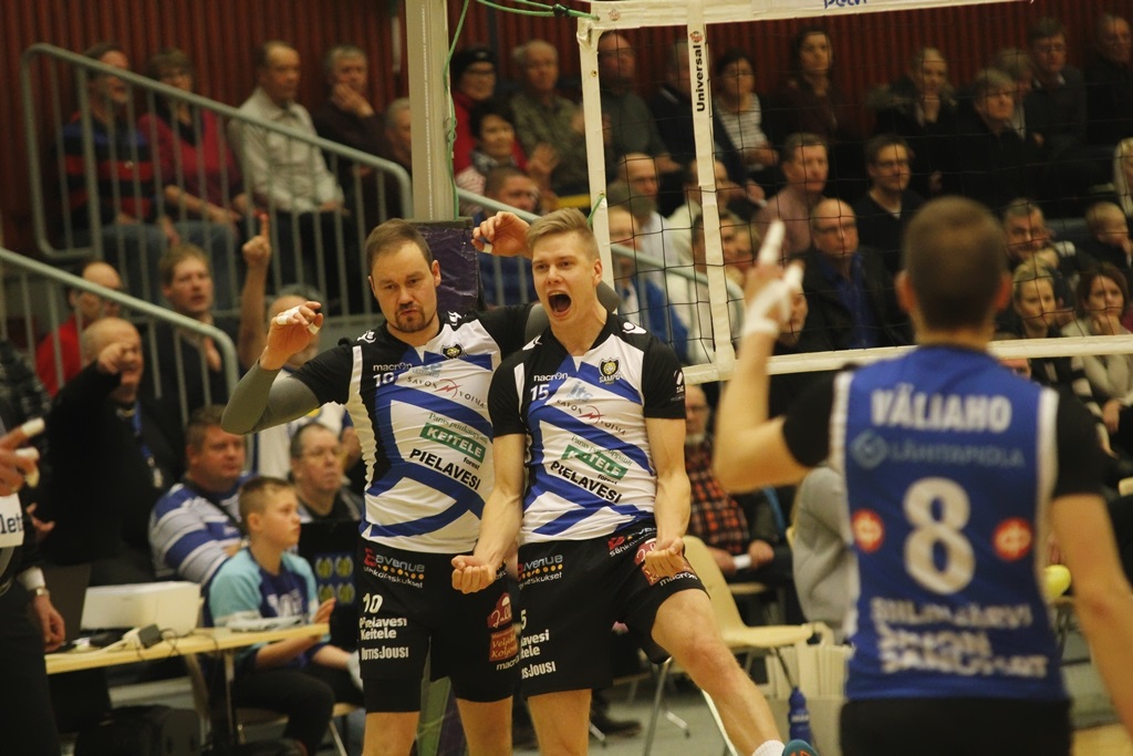 FINAL4: Sampo Volley pudotti Kokkolan Tiikerit vallasta