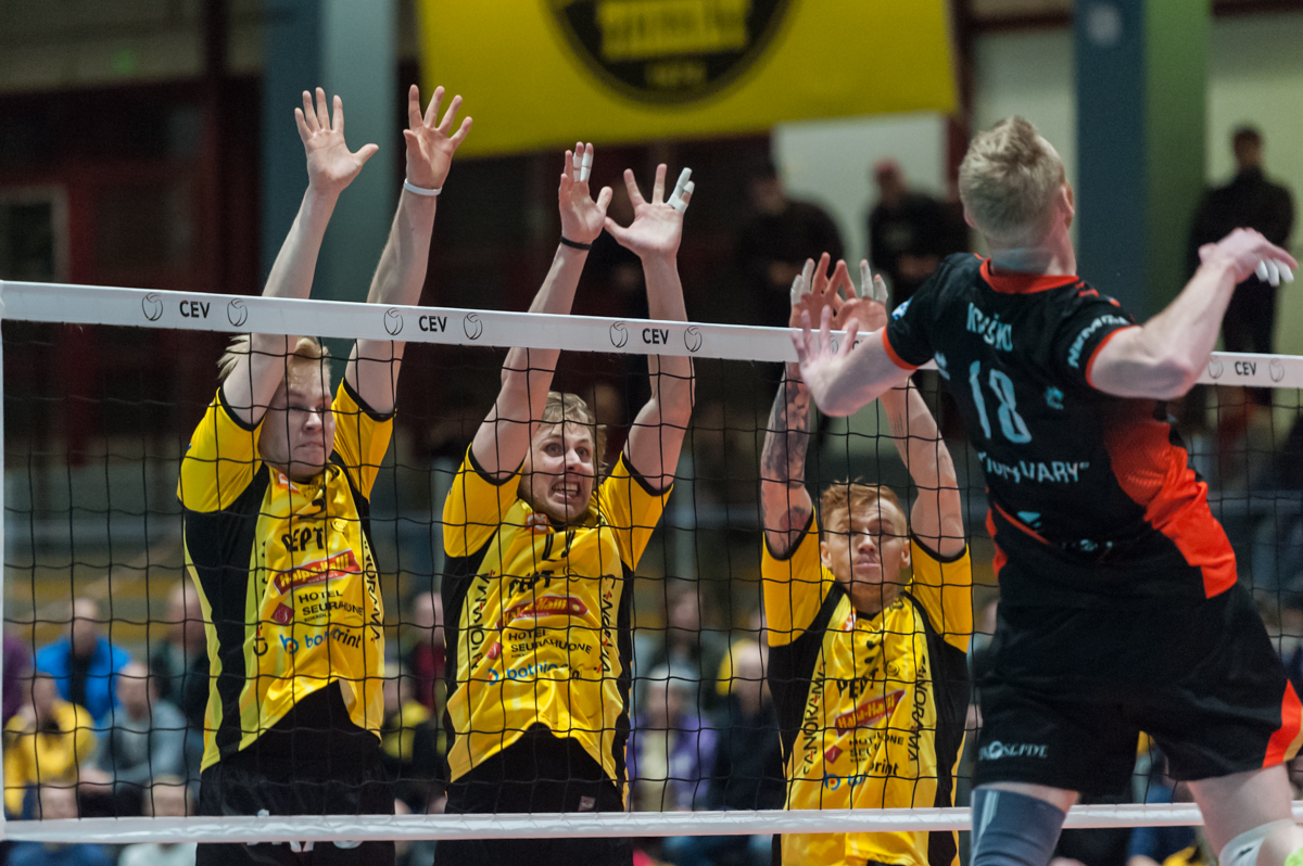 Karlovarsko pudotti Tiikerit CEV Cupista