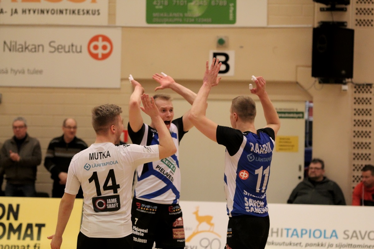 Väliaho ja Pennanen jatkavat Sampo Volleyssa
