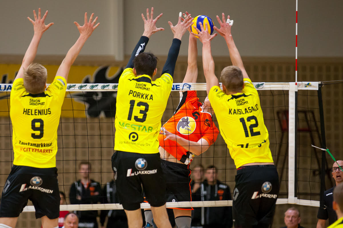 LEKA Volleylla ja Hurrikaanilla vierasvoittojen sunnuntai