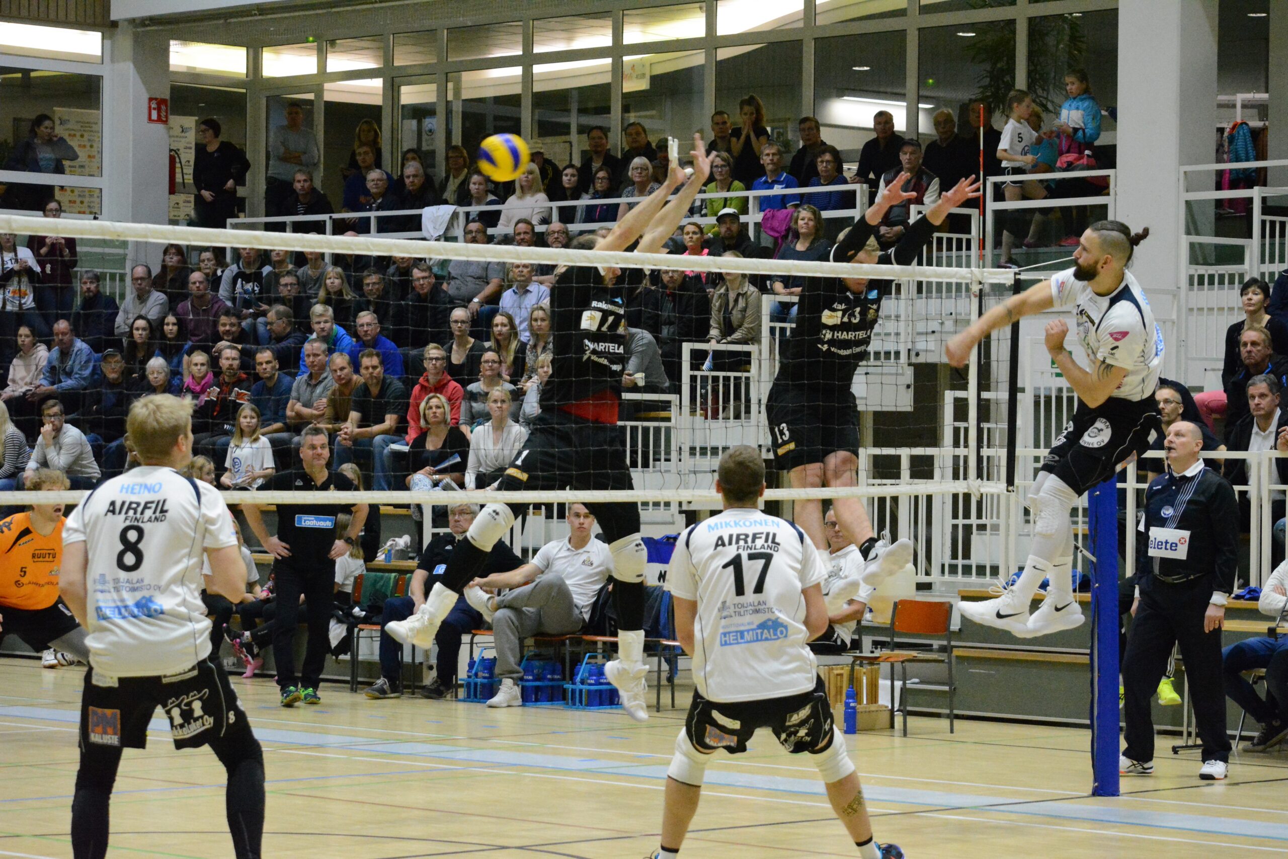 Akaa-Volley otti historian ensimmäisen liigavoiton
