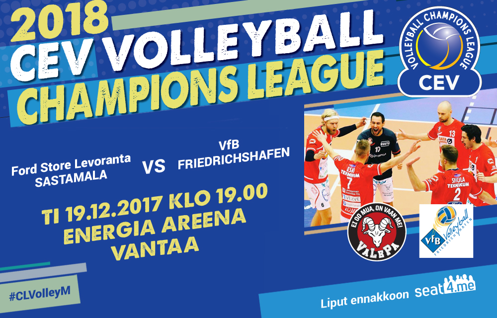 Varmista paikkasi Mestarien liigassa!