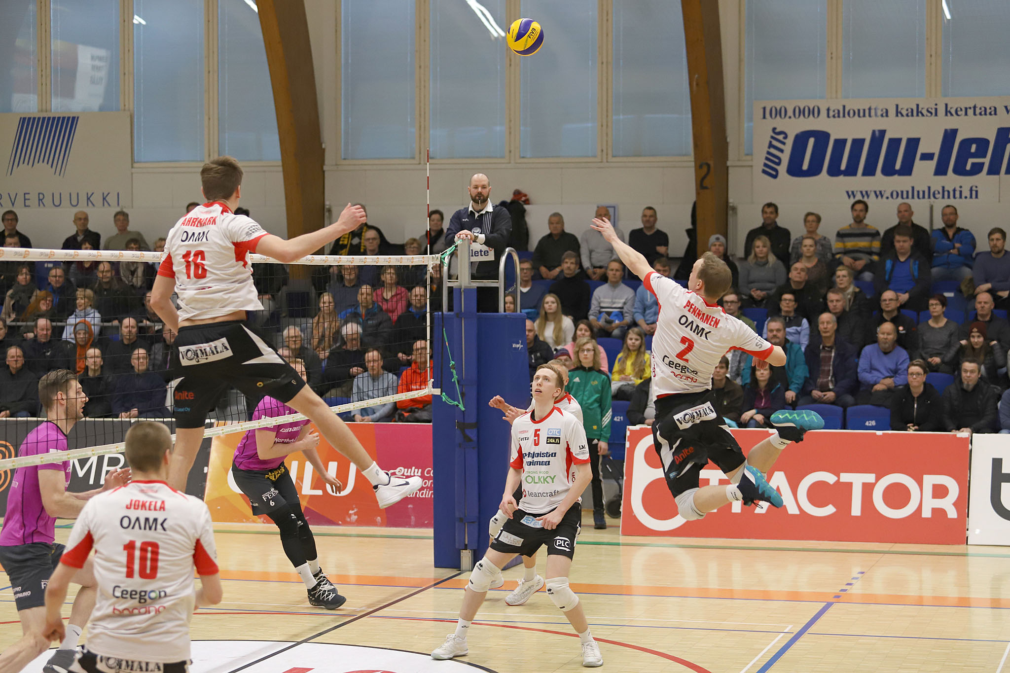 Team Lakkapää ja Sampo Volley välieriin
