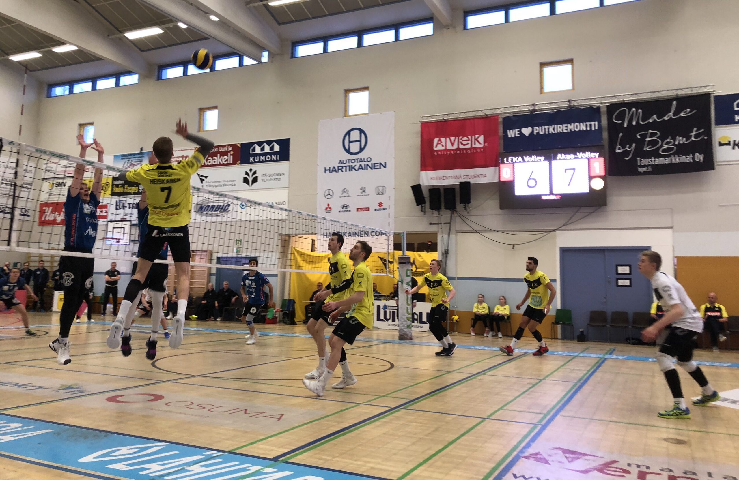 Sampo Volley nousi runkosarjan kakkoseksi - puolivälierien otteluohjelma