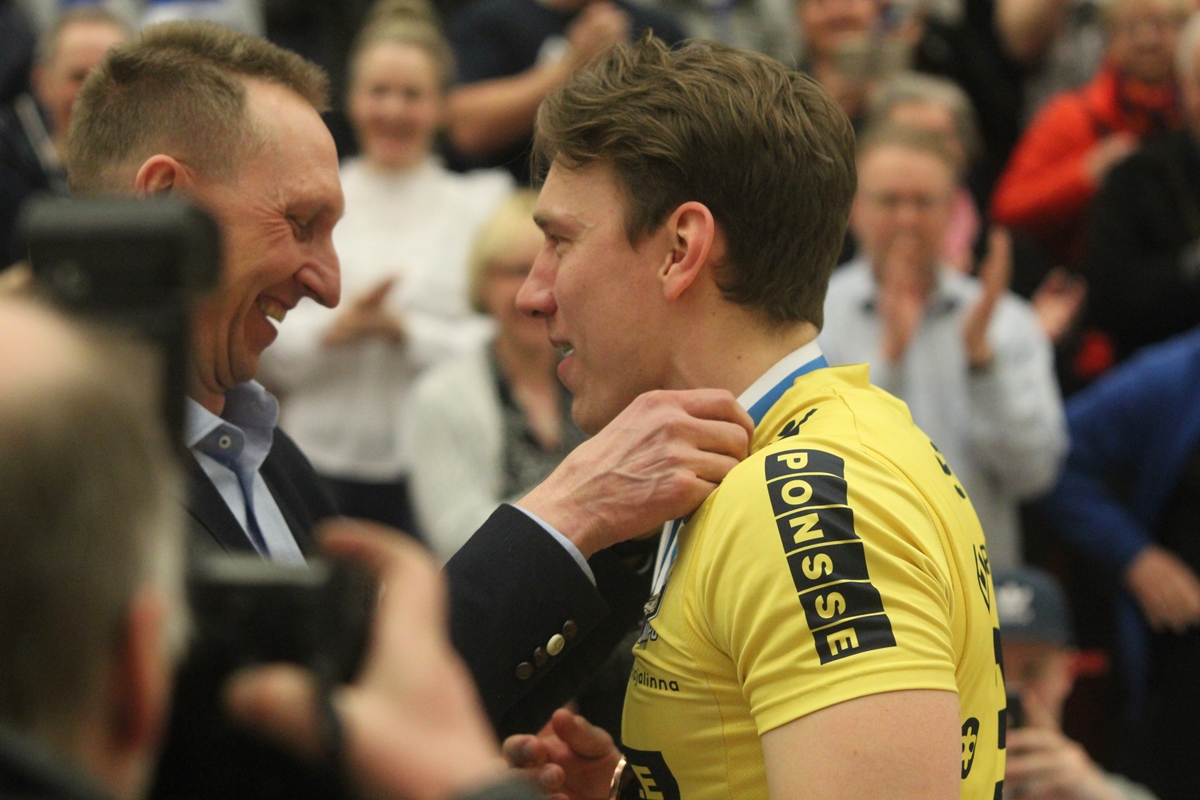 Sampo Volleylle mitalinen päätös