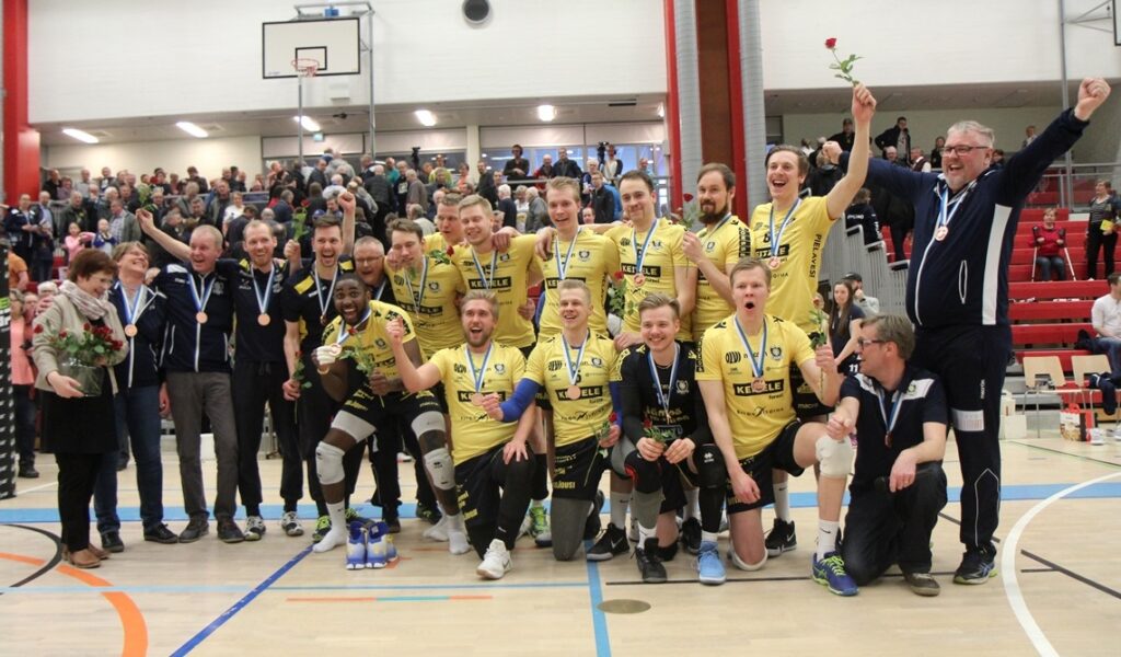 Sampo Volleylle mitalinen päätös