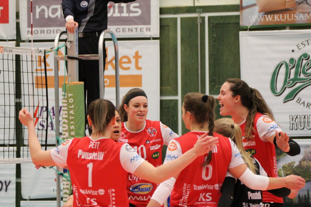 Jymyn terävät otteet jatkuivat - LP Kangasala parempi Kuusamossa