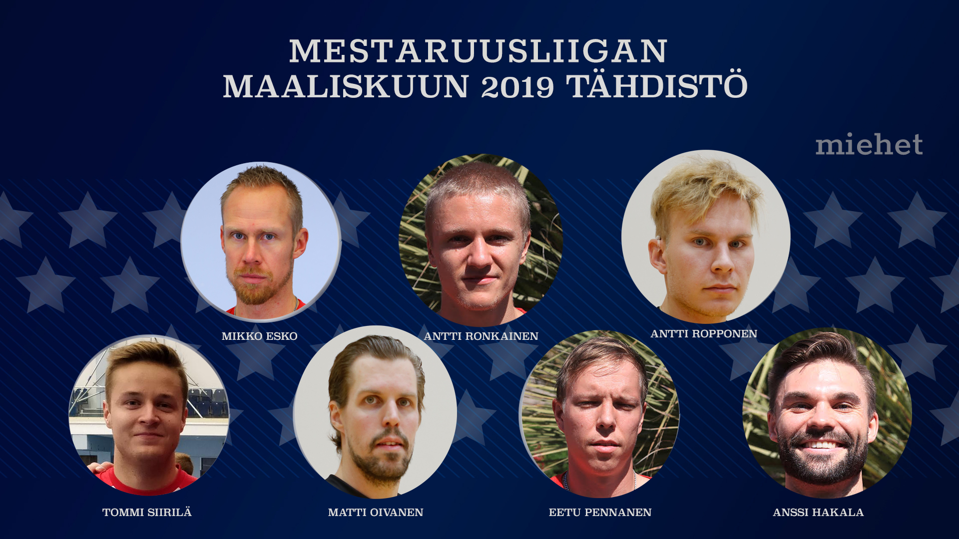 Laak ja Ronkainen maaliskuun pelaajat Mestaruusliigassa