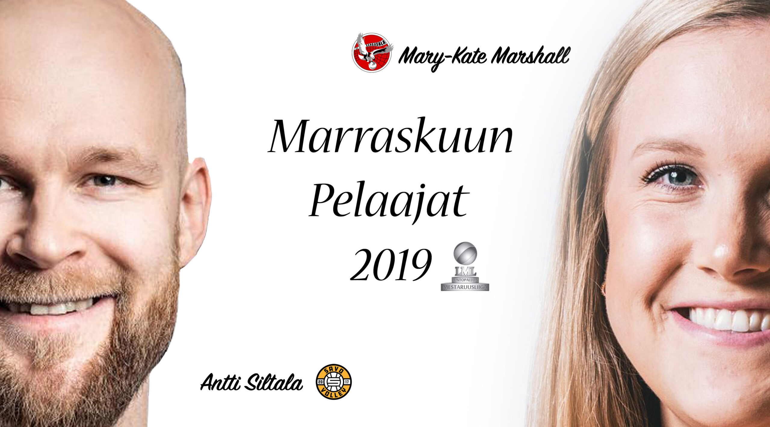 Marshall ja Siltala Mestaruusliigan marraskuun pelaajat