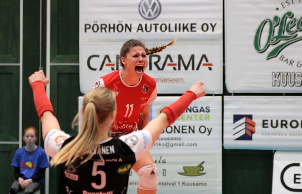 LP Kangasala vei kärkijännärin - JymyVolley jätti Lentiskerhon erittä