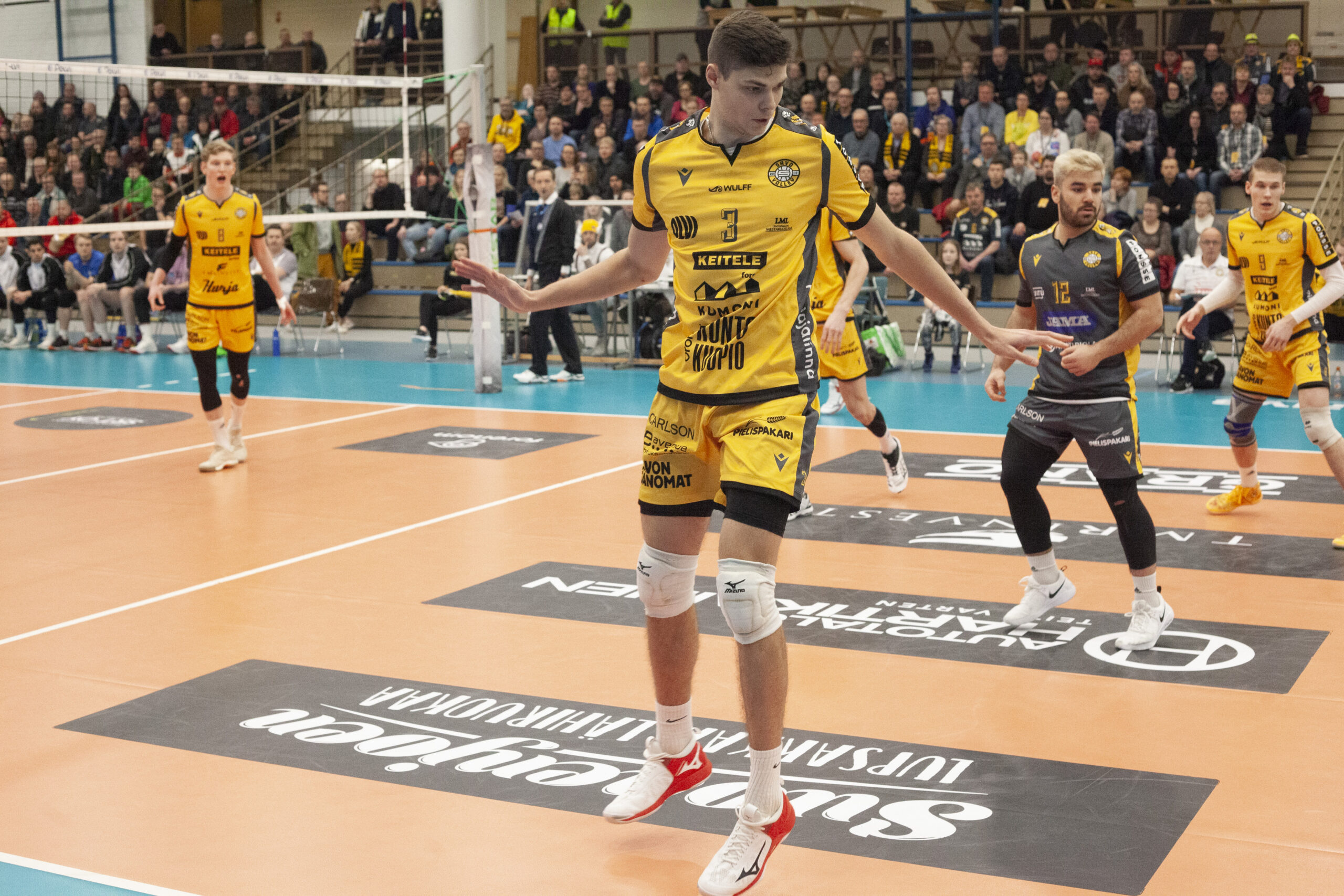 Ducksille kolmas voitto peräkkäin - nyt Savo Volleysta vieraissa