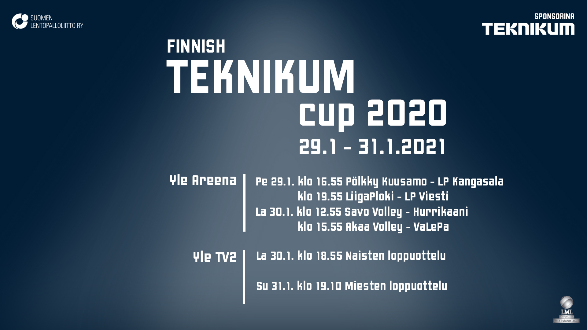 Päävalmentajat odottavat Finnish Teknikum Cupia innolla