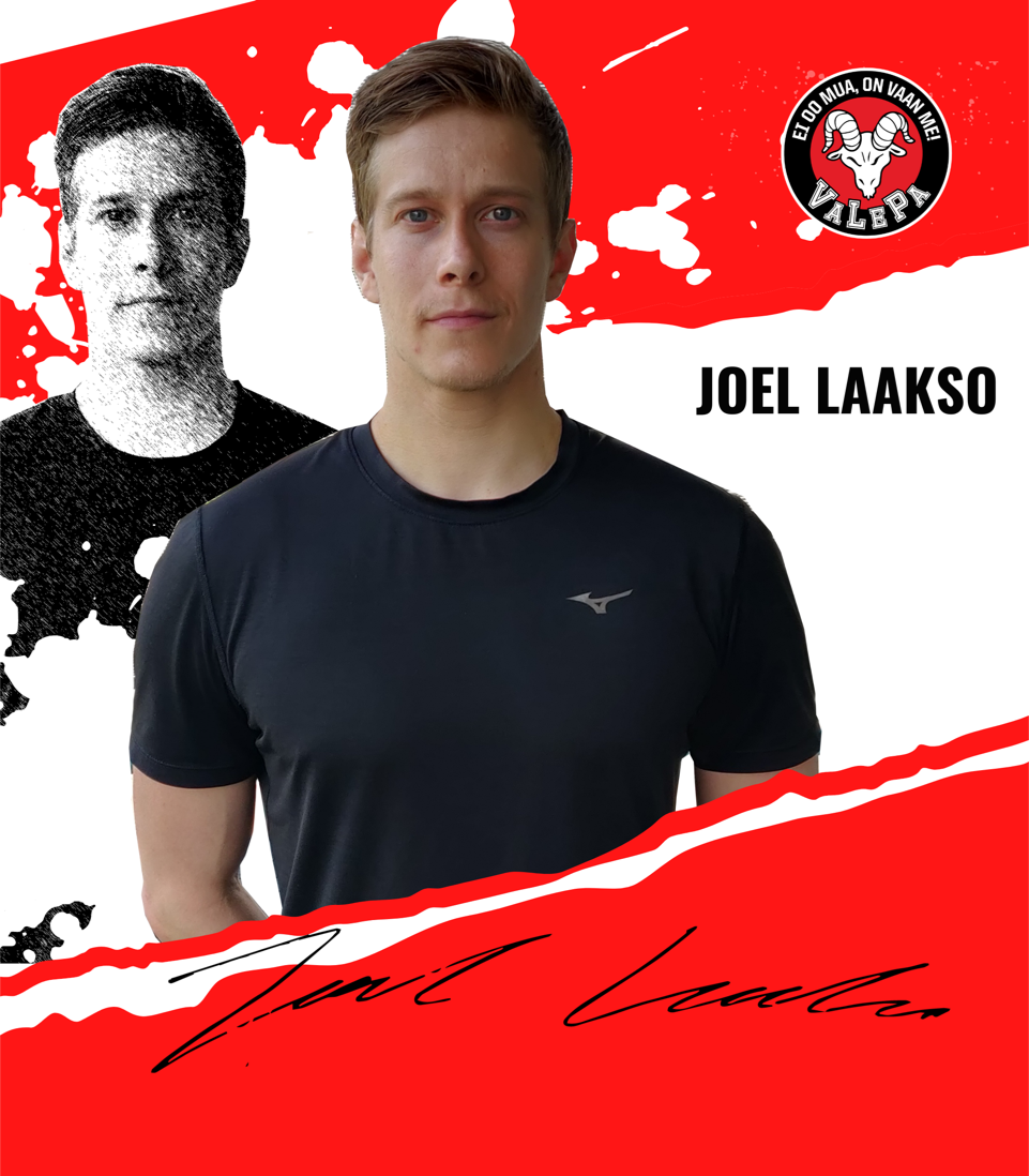 Joel Laakso ja Ville Järnvall VaLePan pukkipaitaan