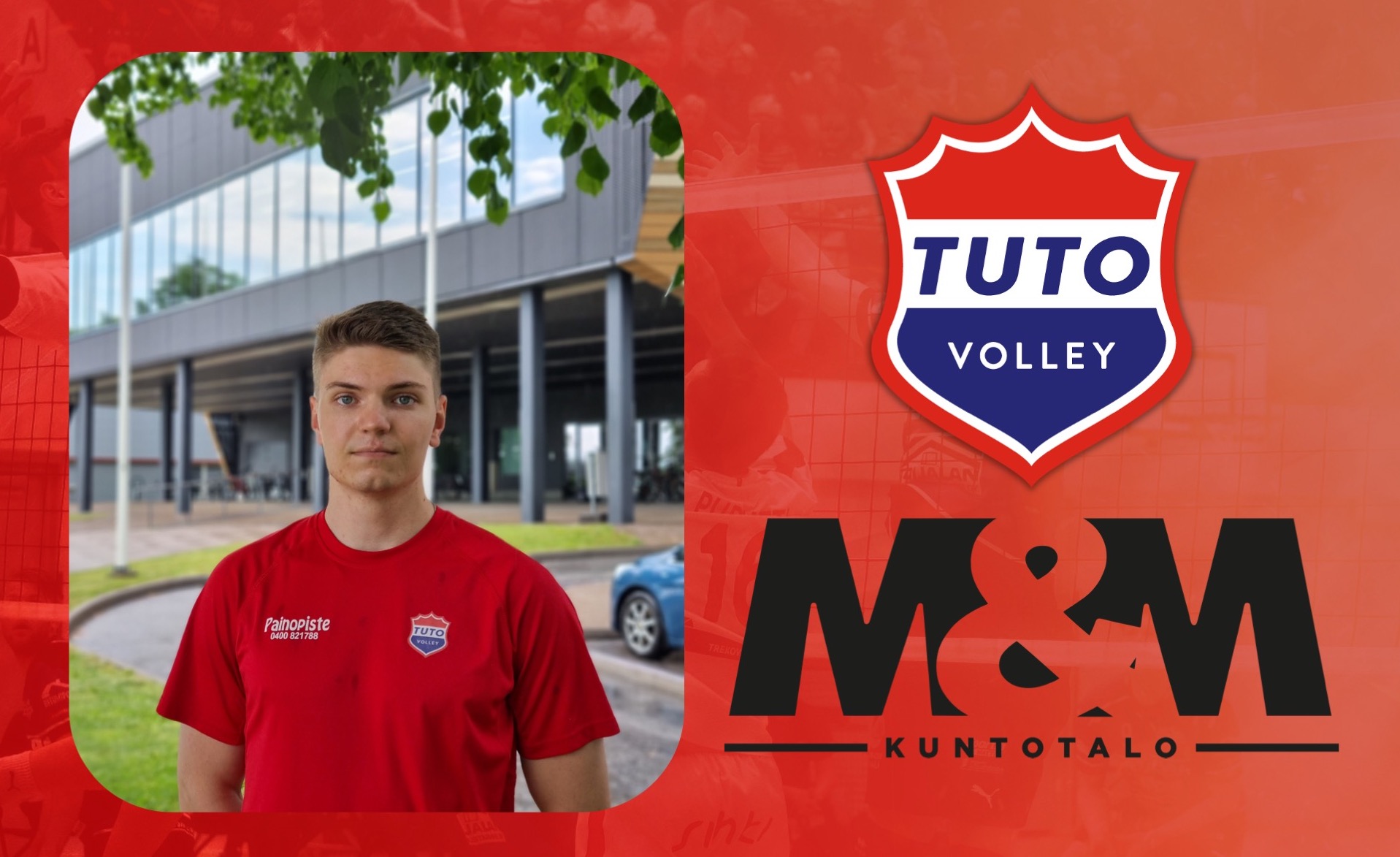 Koivisto TUTO Volleyn toinen hakkuri