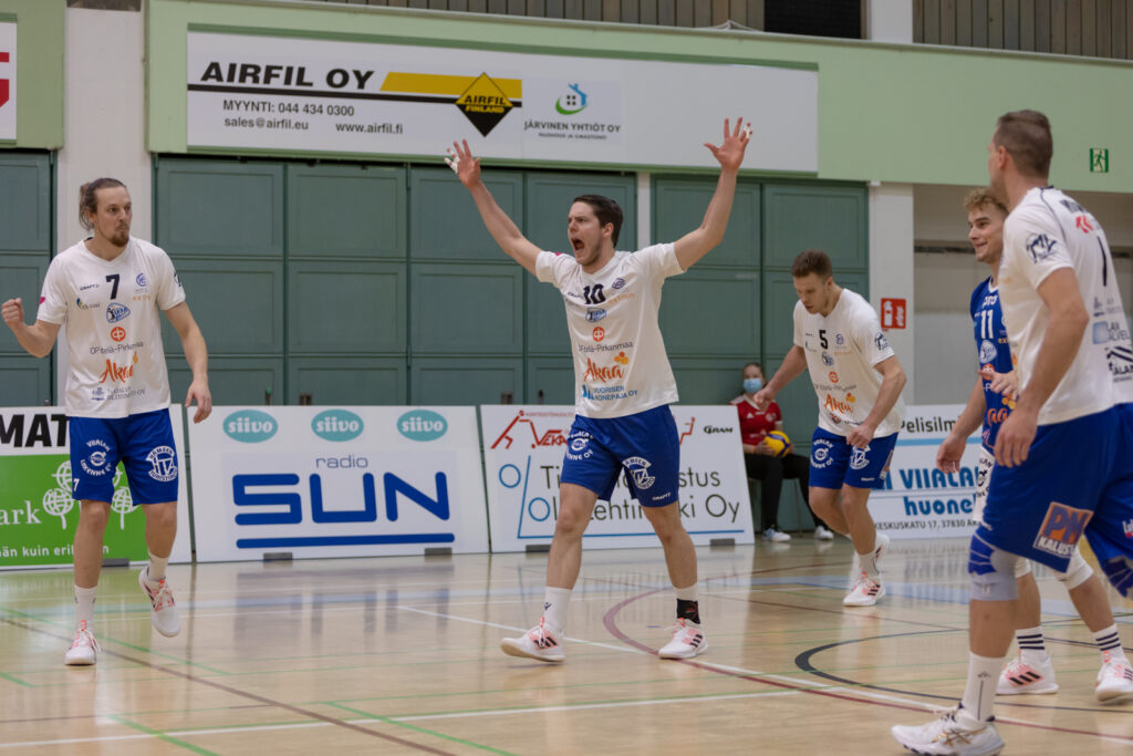 Akaa-Volleylle kuudes perättäinen voitto Ettan kaadolla