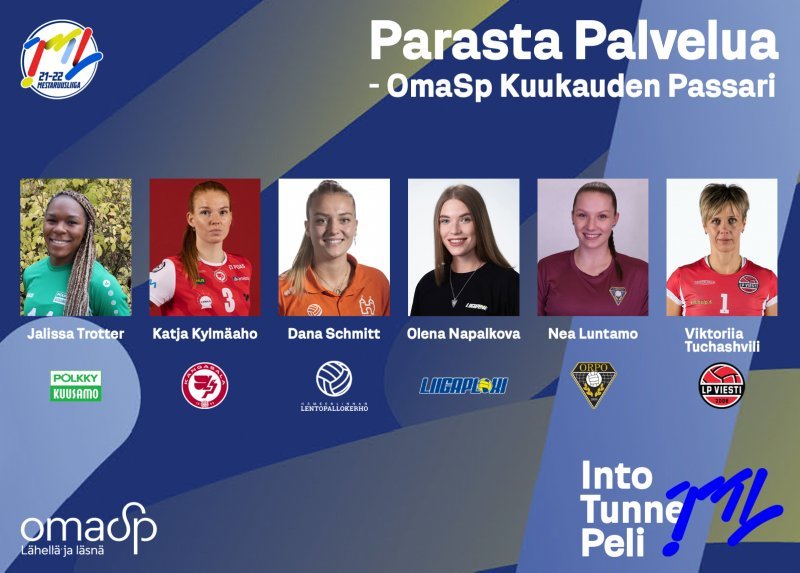 Valitse OmaSp Kuukauden pelintekijä