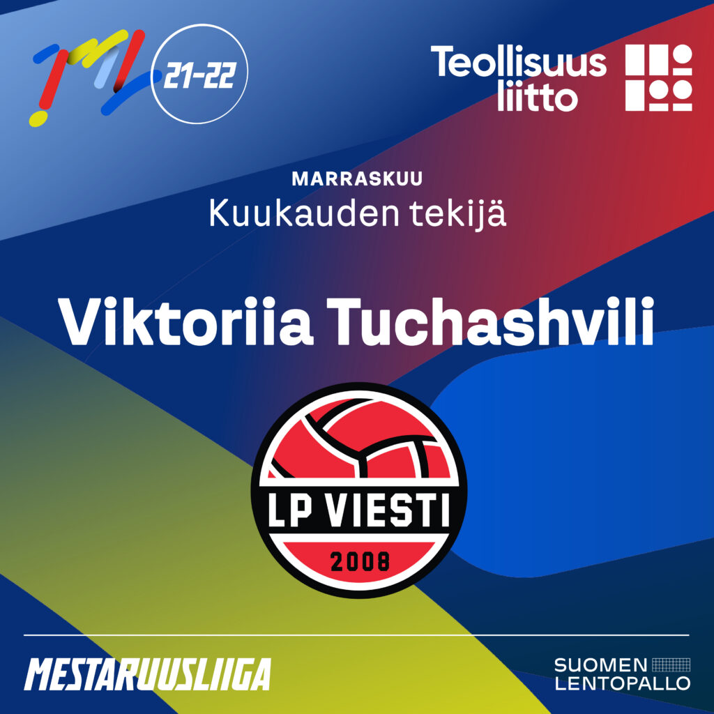 Tuchashvili ja Heiskanen Marraskuun Kuukauden Tekijät Mestaruusliigassa