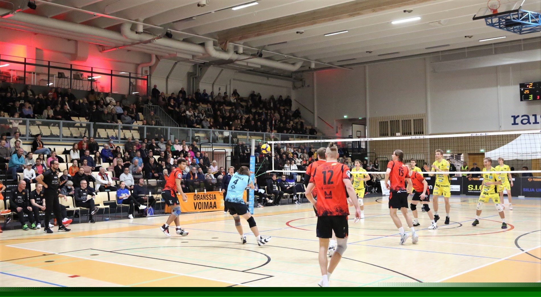 Jännitysnäytelmien ilta - Hurrikaani Suomen Cupin Final 4:iin
