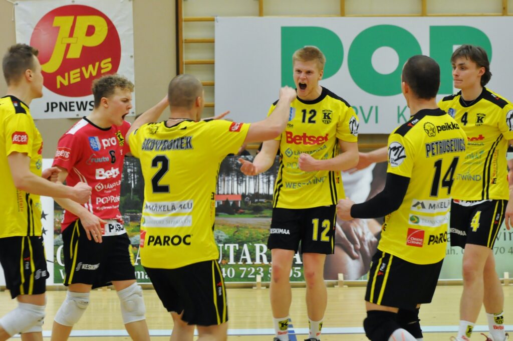 KyKy-Betset kaatoi Savo Volley viidessä - Tiikereille puhdas voitto Vantaalta