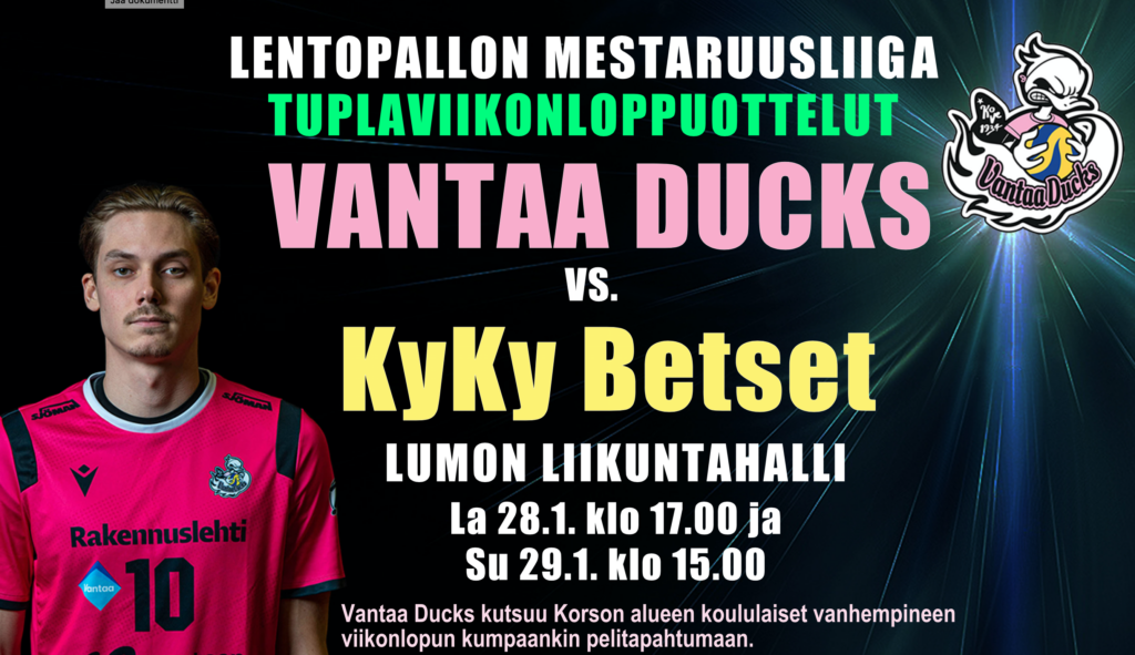 Ducksilla kotiottelussa teemana turvallinen toimintaympäristö