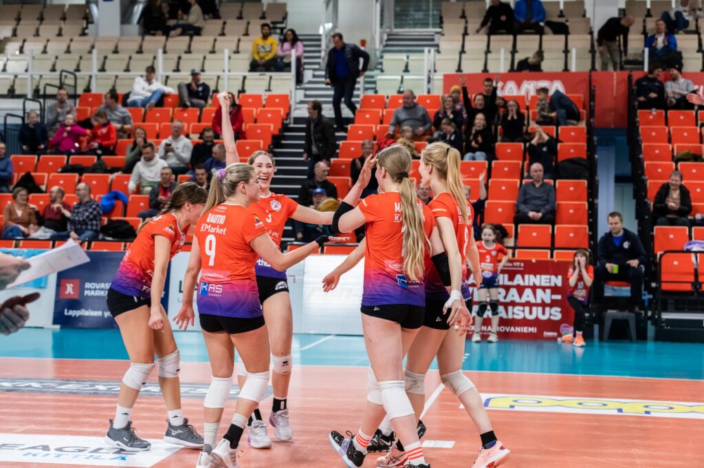 Arctic Volley ylivoimainen karsinta-avauksessa