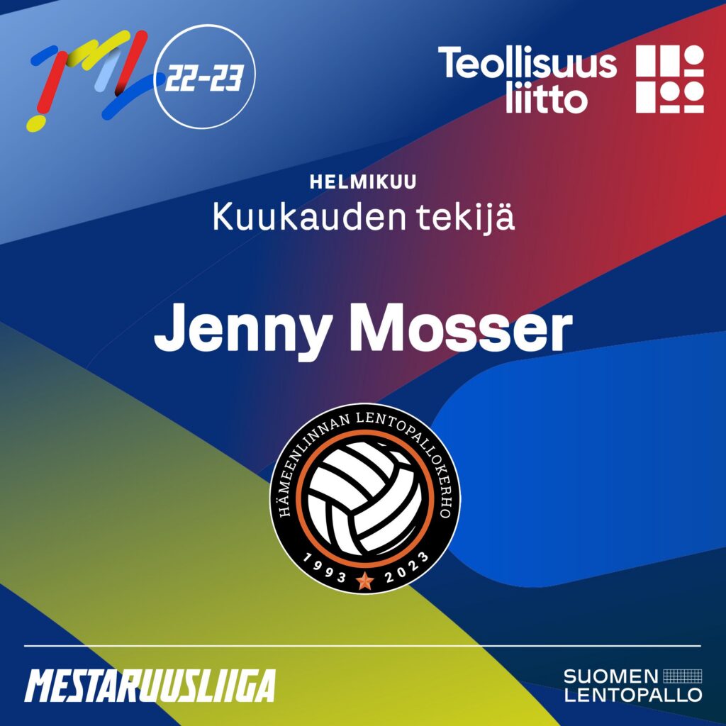 Mosser sekä Sivula Mestaruusliigan ja Teollisuusliiton Kuukauden Tekijät helmikuussa