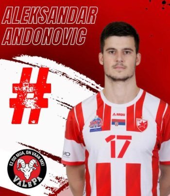 Serbialainen Aleksandar Andonovic VaLePan yleispelaajaksi