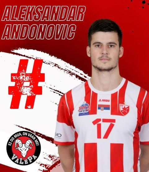 Serbialainen Aleksandar Andonovic VaLePan yleispelaajaksi