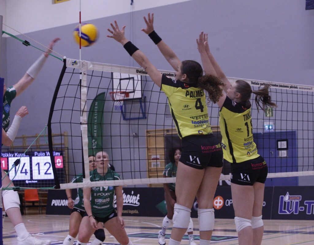 Pölkky jatkaa puhtaalla pelillä - JymyVolleylle avauspiste
