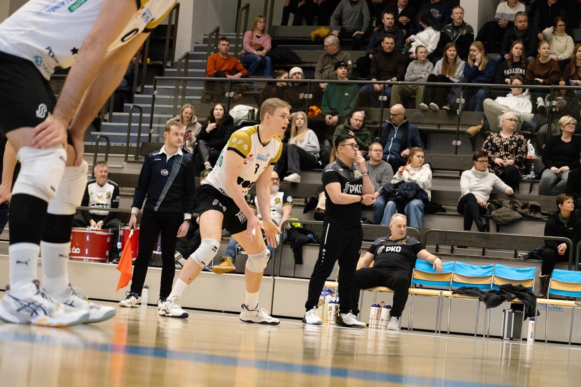 Lentopallon ilosanomaa levitettiin Mäntyharjulla - TUTO Volleylle makea voitto