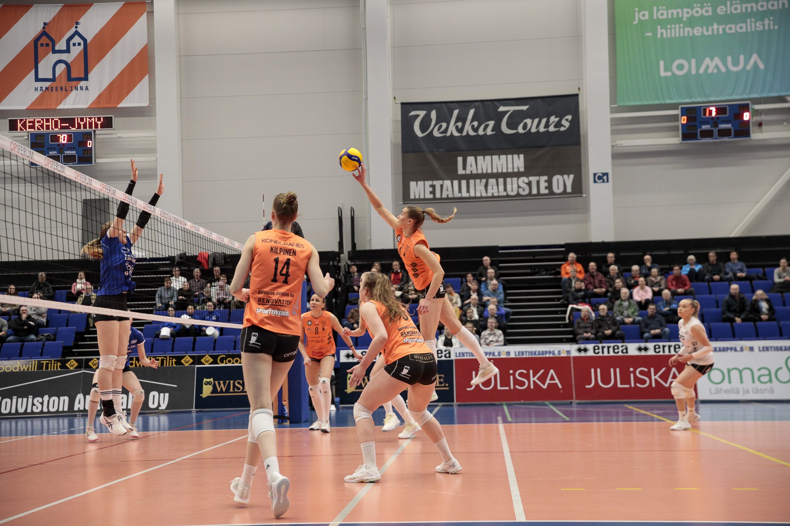 JymyVolley varmisti liigapaikan – Lentopallokerhon kausi jatkuu karsinnoissa