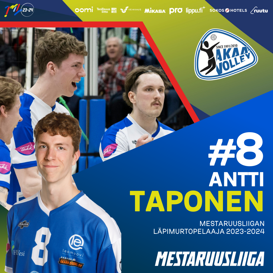 Antti Taponen ja Selma Räsänen Mestaruusliigan Läpimurtopelaajat