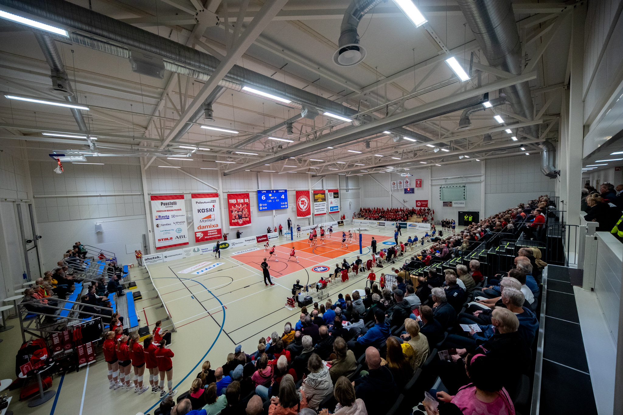 LP Kangasala voittoon uuden areenansa avajaisissa