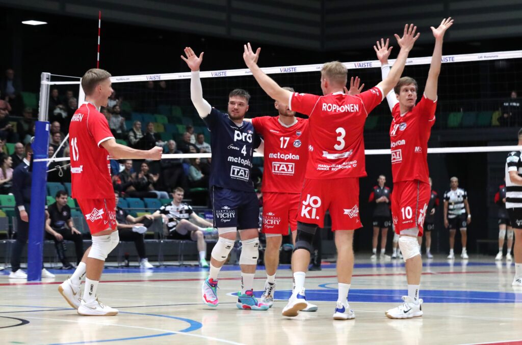 TUTO Volleyn voittoputki sai jatkoa perjantain illassa Kupittaalla