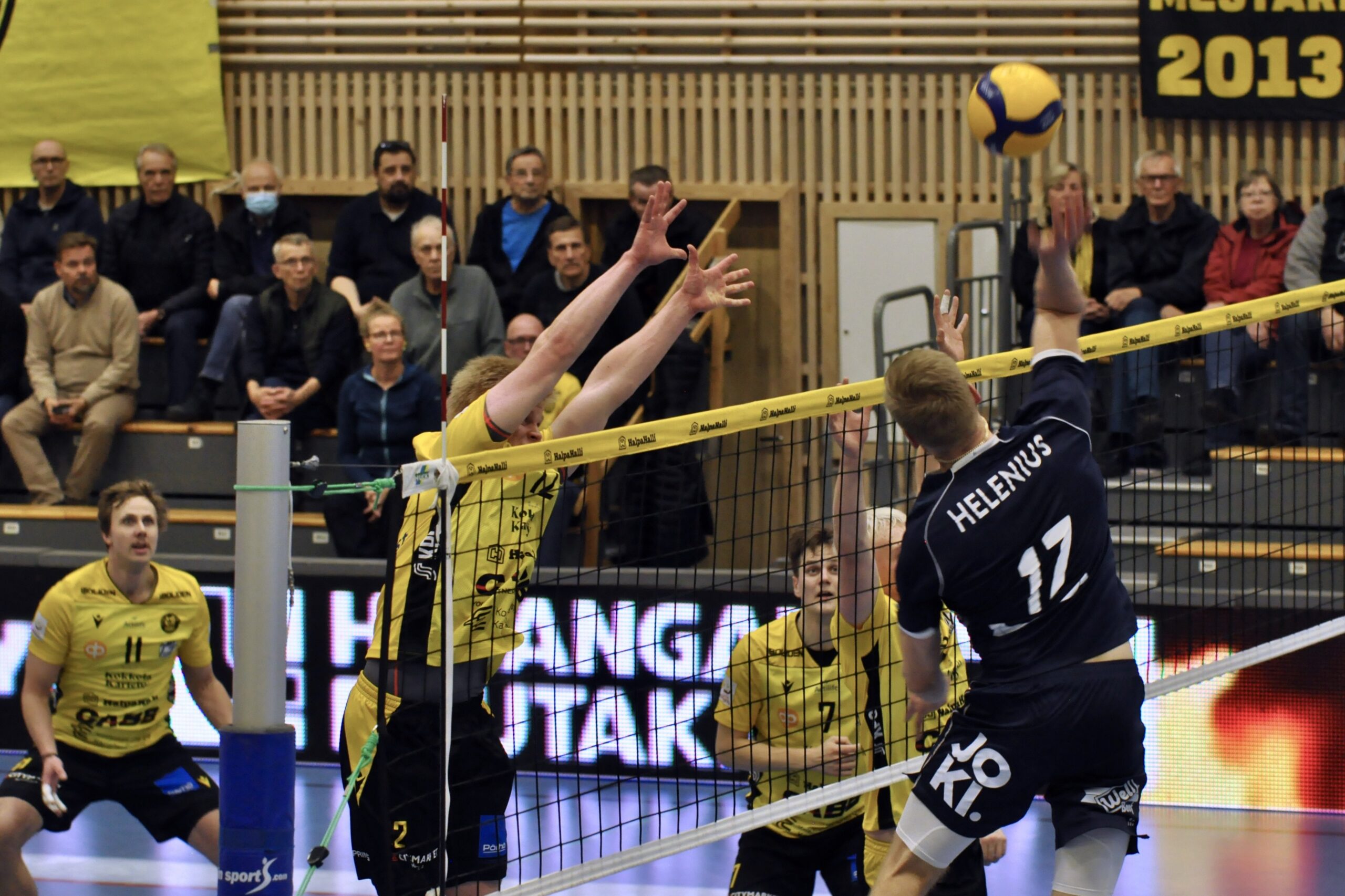 Tiikerit toistamiseen TUTO Volleylta parempi - Savo Volley Luolan herra