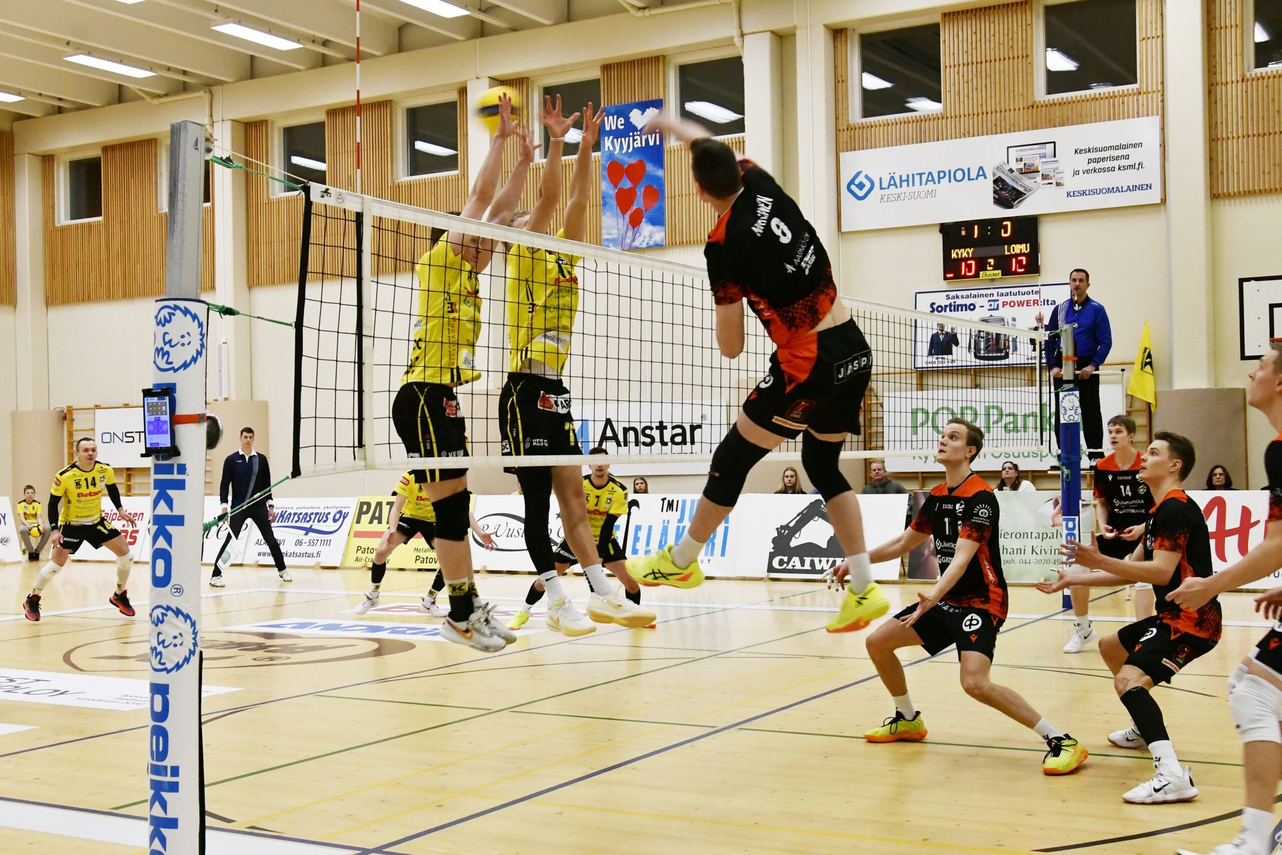 KyKy-Betset palasi voittojen tielle kuuden pisteen ottelussa