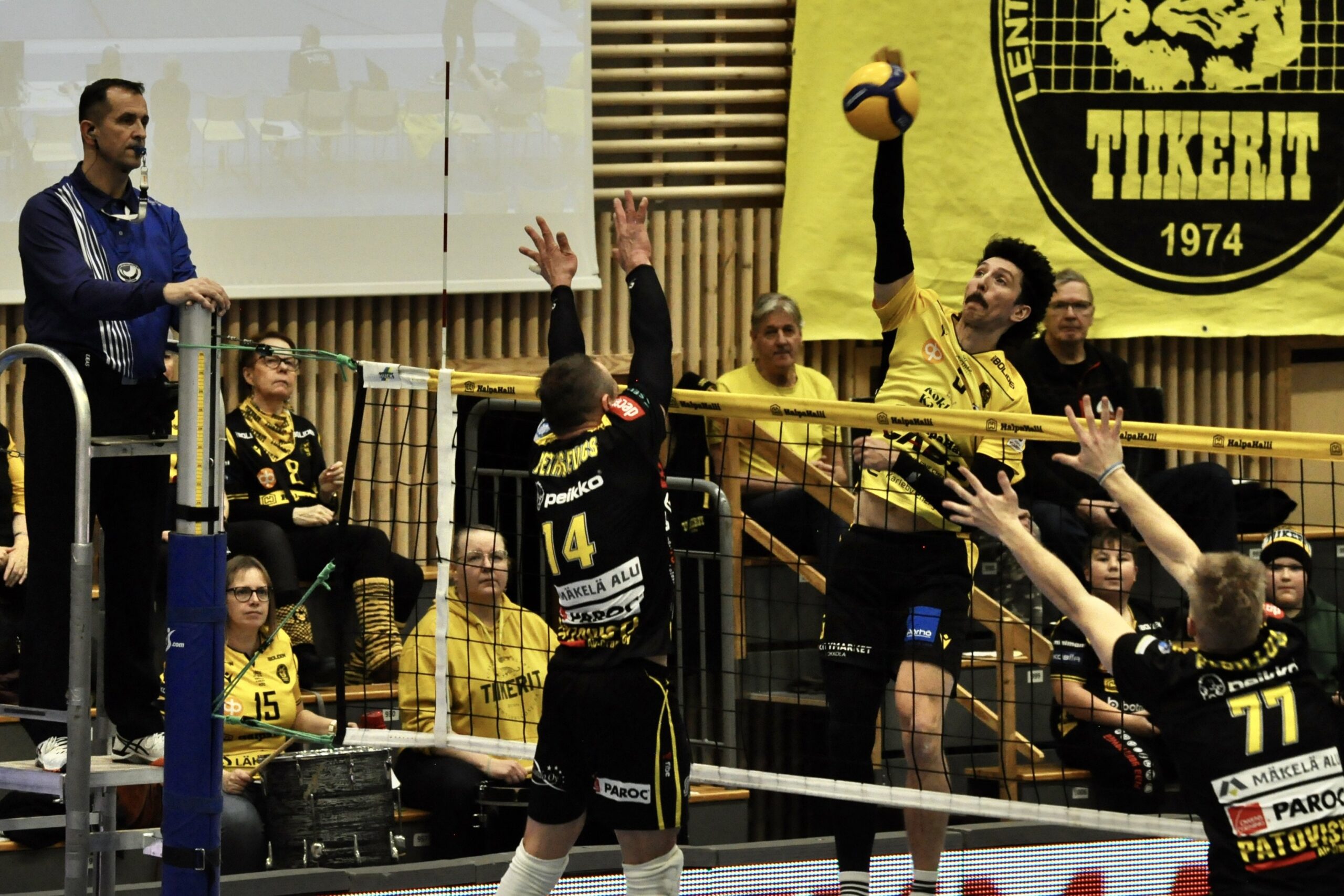 Akaa-Volley, Hurrikaani ja Tiikerit eivät armahtaneet vieraitaan