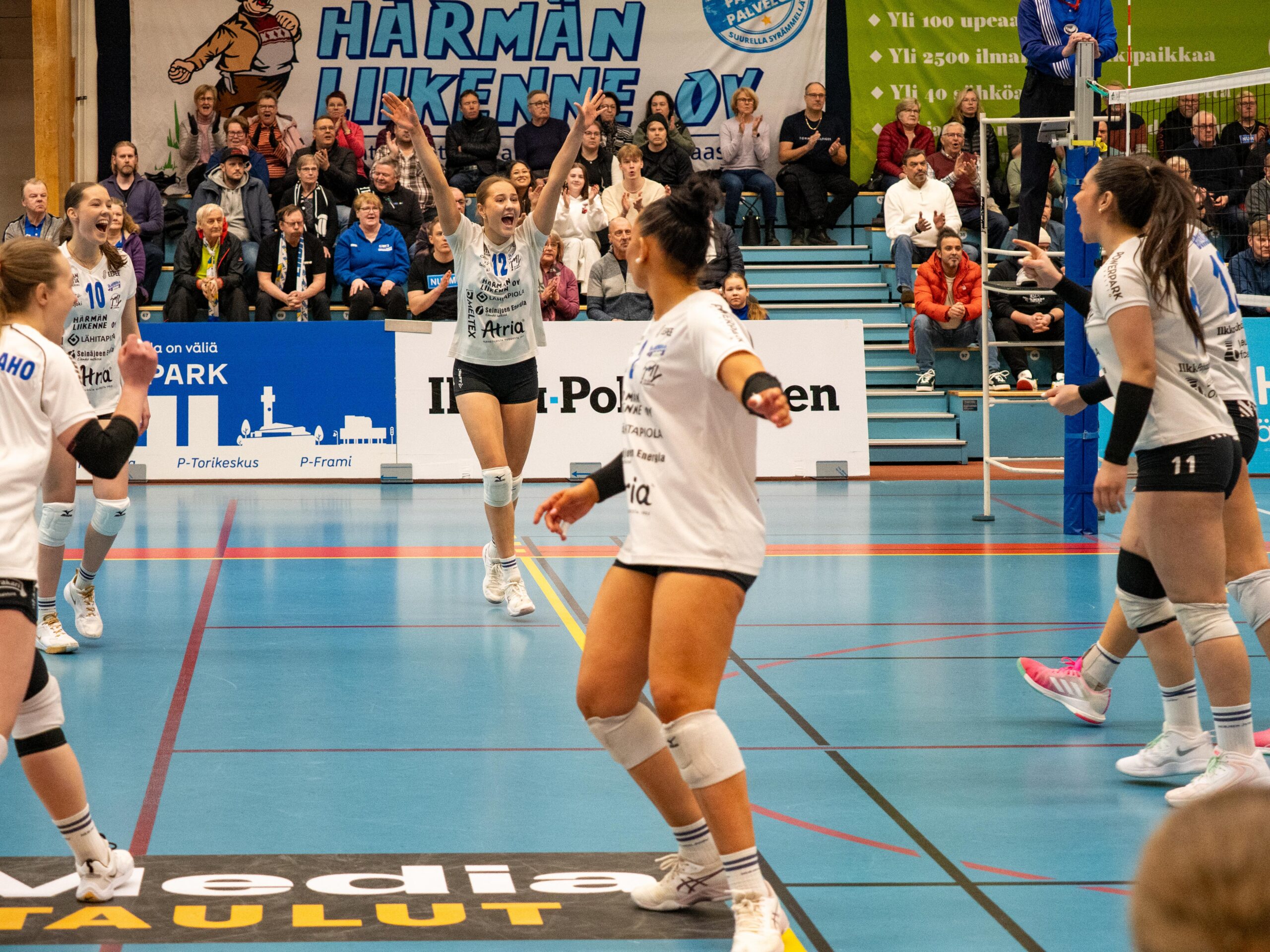 JymyVolley tasoitti karsintavoitot LiigaPlokin kanssa