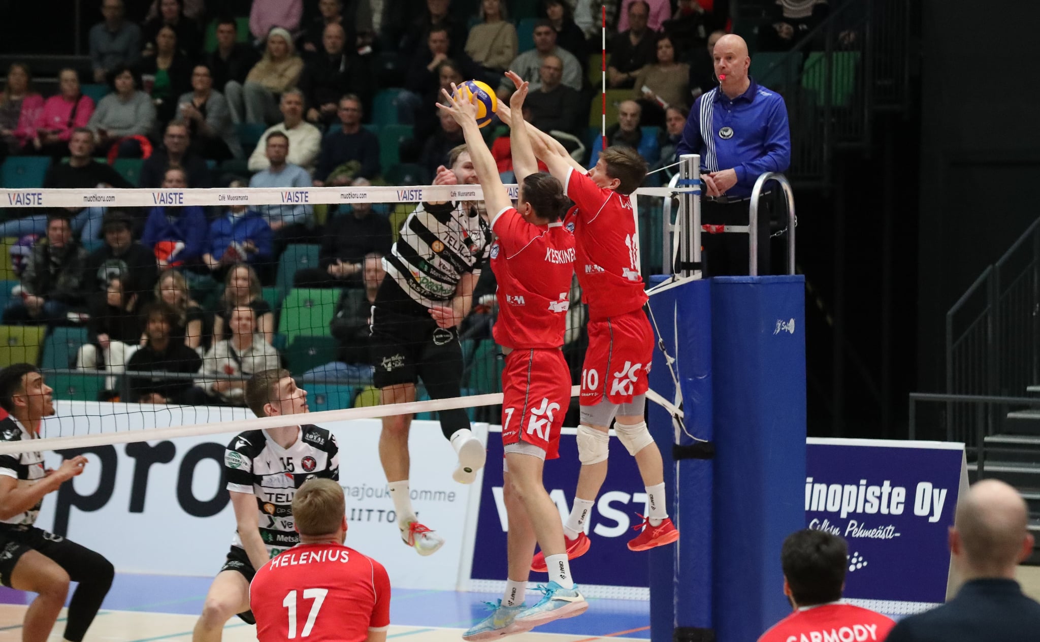 TUTO Volleylle historian ensimmäinen välieräpaikka