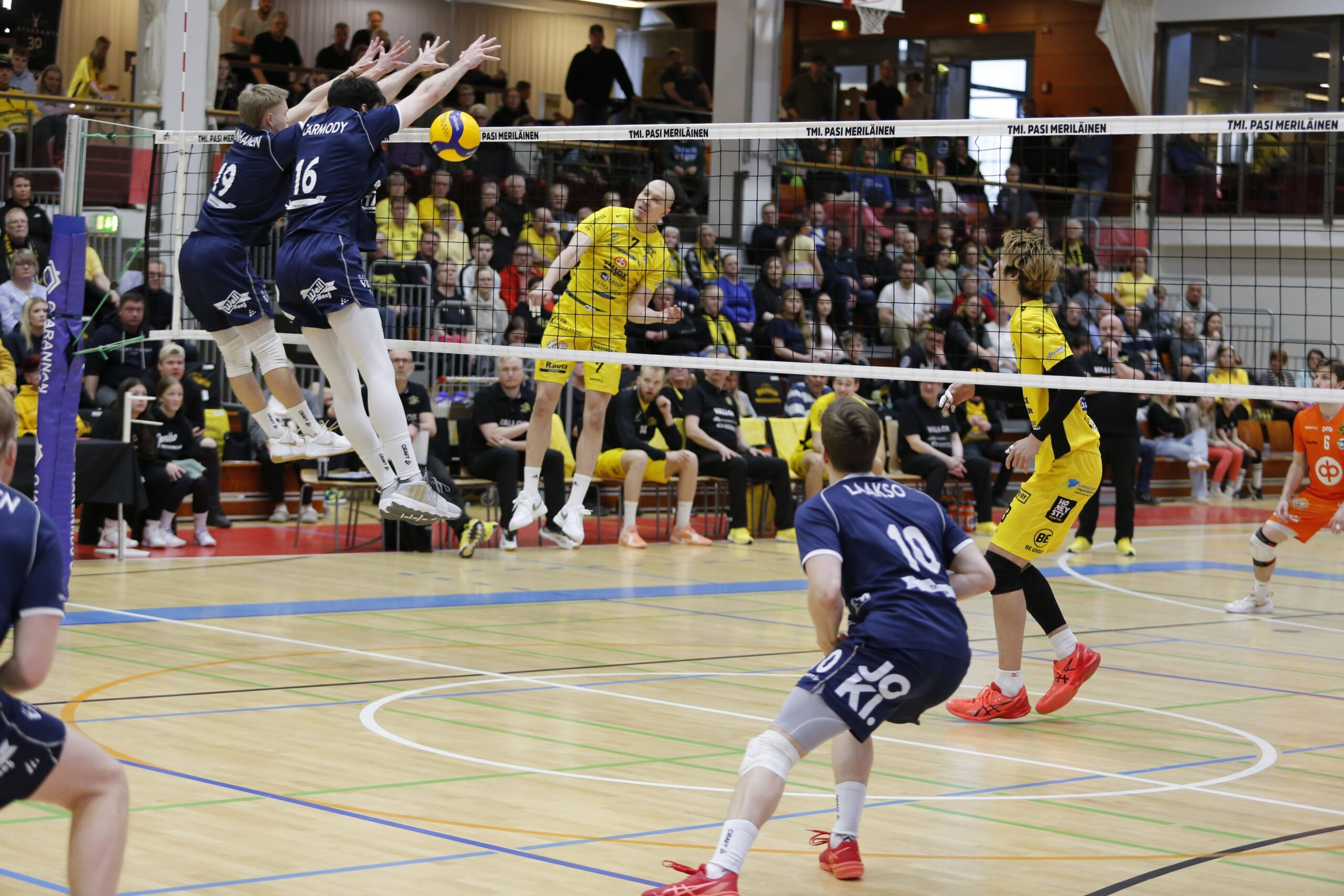 Hurrikaani vakuutti - kolmas voitto TUTO Volleysta tuli 3-0