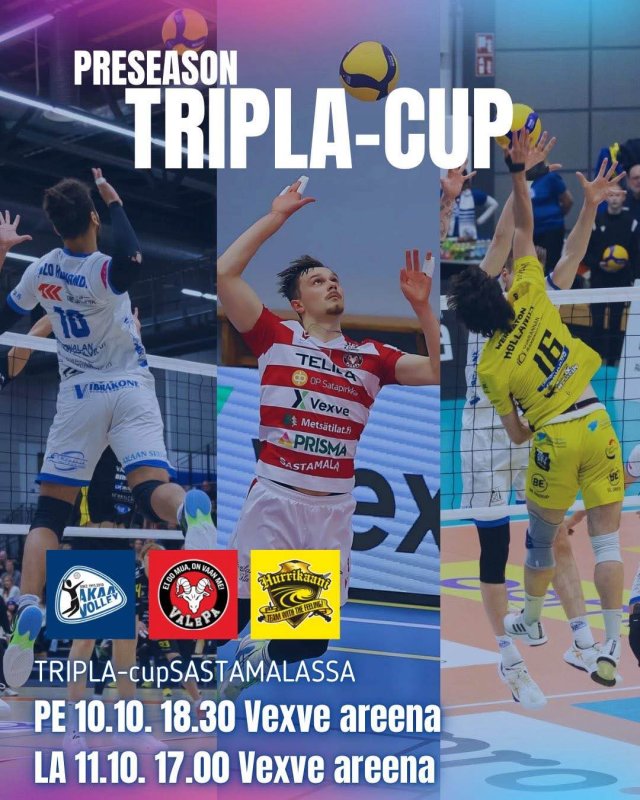 Tripla-Cupia VaLePan, Hurrikaanin ja Akaa-Volleyn kesken