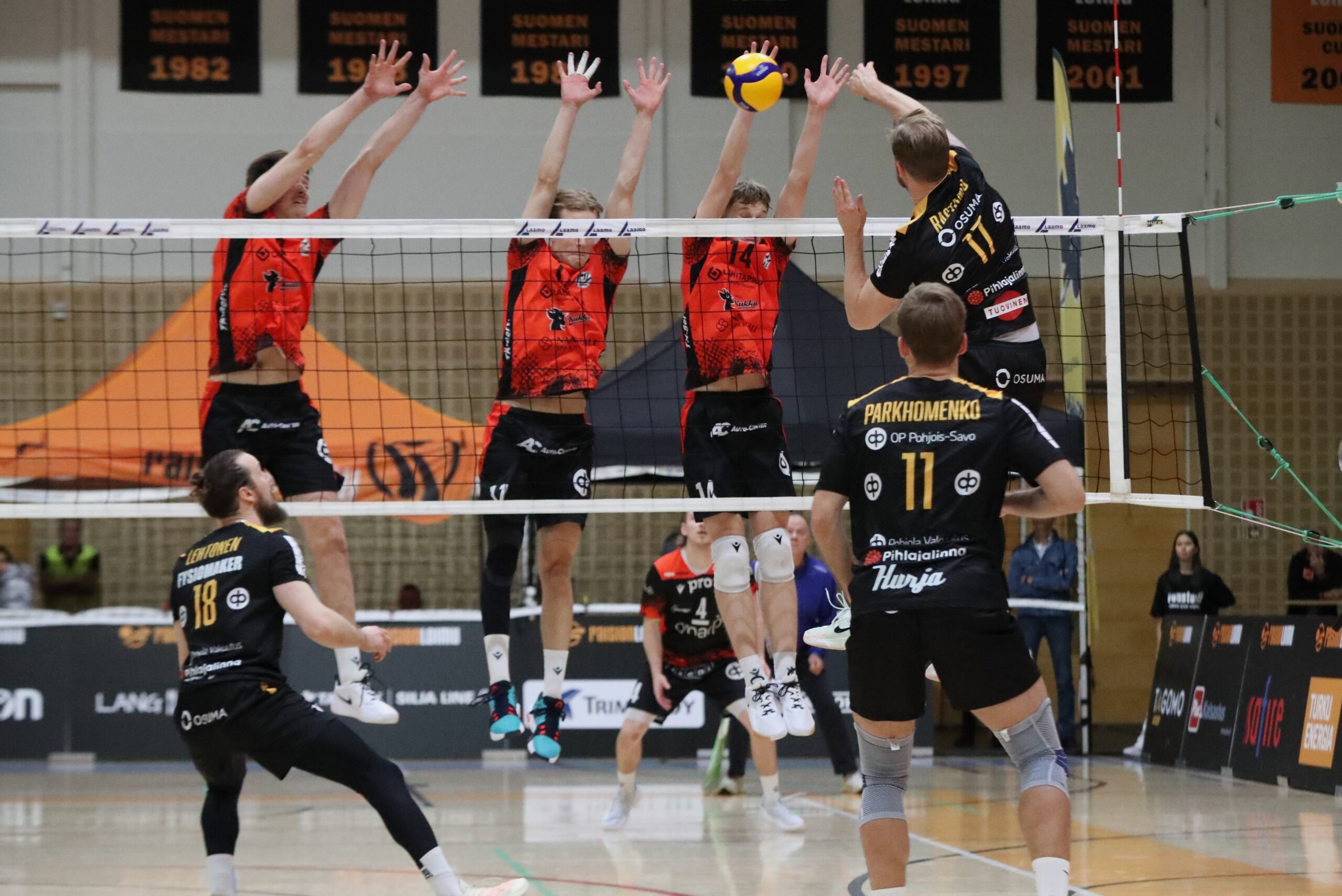 Täydet pistepotit ACO Volleylle, VaLePalle, Savolle sekä Akaalle