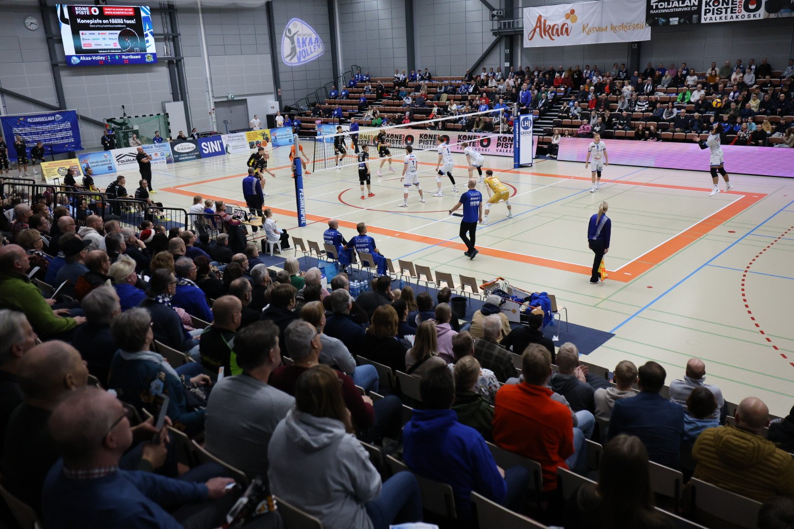 Akaa-Volley taisteli avaustappion Hurrikaanille - Savo Volley jälleen liian kova KyKy-Betsetille